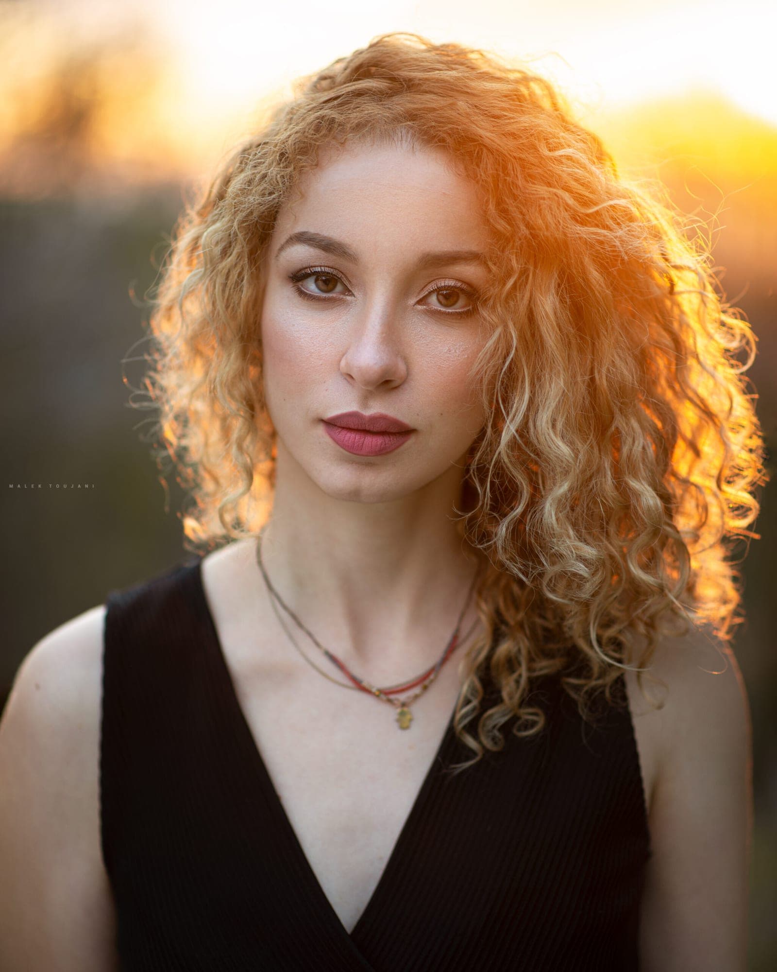 Golden curls